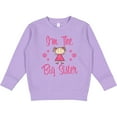thumbnail image 2 of Inktastic The Big Sister Toddler Sweatshirt, 2 of 4