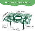 thumbnail image 4 of ASDIIT 10pcs Strawberry Plants Supports for Garden Strawberry Growing Kit Plant Supports for Outdoor Plants Strawberry Stand Holder Growing Frame Square, 4 of 6
