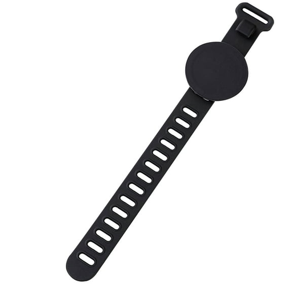 Strong magnetic mobile phone holder/double-sided, hands-free fitness accessories for running and exercise, Fits Treadmills, Peloton, Shopping & Golf Carts, Adjustable Strap,Black