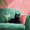 Black Cat Cocktail, variant on UXIEQU Luxury Floral Canvas Wall Art Print 15.75x11.81 Inches