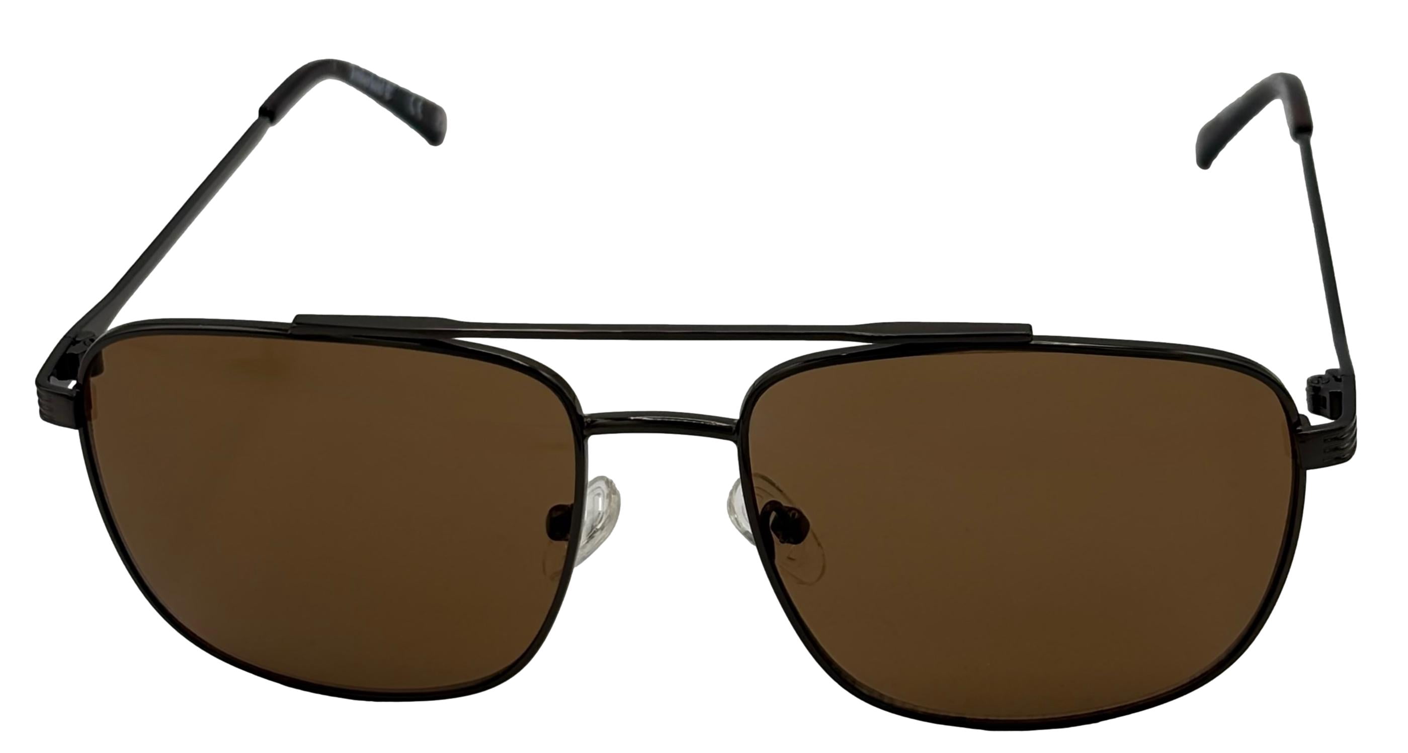 Timberland Dark Ruthenium Mens Metal Rectangle Aviator Sunglass, TB7257. 12E