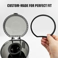 thumbnail image 2 of 2PCS Replacement Gasket Stick Vacuum Cordless Dust Bin Lid,Seal Attachments for Ryobi 18v PCL720, PB, 2 of 5