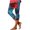 Black I, variant on Stamzod Women's Capris 2026 Plus Size Fashion Halloween Capri Leggings High Waisted Stretchy Cropped Yoga Pants