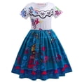 thumbnail image 1 of Disfraz de princesa para niña pequeña, disfraz de cosplay para niña, vestido largo de manga corta para actuación, 1 of 5