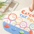 thumbnail image 4 of Cute Bathroom Mat Minimalist Water Absorption Skid Resistant Bath Quick Dry Floor Mat for Home, 4 of 5