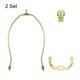 thumbnail image 4 of Kit de arpa de lámpara Uxcell de 8.5 pulgadas con soporte de pantalla de lámpara tono dorado 2 juegos, 4 of 6