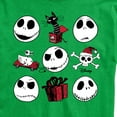 thumbnail image 3 of The Nightmare Before Christmas - Jack Christmas Grid - Men's Short Sleeve Graphic T-Shirt, 3 of 5