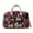 Navy, variant on MKF Collection Jayla Cotton Botanical Women's Duffle Bag, Sleek Weekender Purse Handbag by Mia K - Navy
