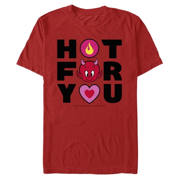 Men's Hot Stuff Fire Love Graphic T-Shirt