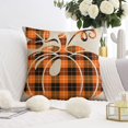 thumbnail image 3 of Halloween Pumpkin Pillow Covers Pillow Cover,Soft Pillow Cas Covers,linen Pillowcases Double-sided Printing for Sofa Couch Outdoor Decor,Pillow Case Set Of 2,20x20 Inches, 3 of 7