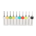thumbnail image 3 of 10Pcs Mini Twist Drill Tungsten Steel Circuit Board Repairing Engraving Spiral Bit 0.6‑1.5mm, 3 of 14