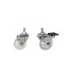 thumbnail image 2 of 4 Pieces/lot 2 inch casters Transparent Crystal with Wheel Brake Furniture MultiSpecification cabinets(2 InchScrewBrake), 2 of 5