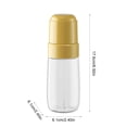 thumbnail image 3 of Oil Sprayer for Cooking, Glass Oil Spray Bottle, Atomized Mister for Air Fryer Cooking, Leak-Proof Kitchen Oil Dispenser, Healthy Oil Control Sprayer for Frying Grilling - Yellow, Ccwuwei, 3 of 6