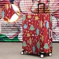 thumbnail image 4 of Red Cartoon Dinosaurs Arrows Pattern Luggage Cover Fashion Suitcase Cover Baggage Covers Fit 25-28 Inch Luggage (Go Travel), 4 of 5
