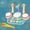 BU, variant on EGNMCR Musical Instruments Toys Kids Electronic Piano Keyboard Xylophone Drum Toys Set Gift for Boys and Girls