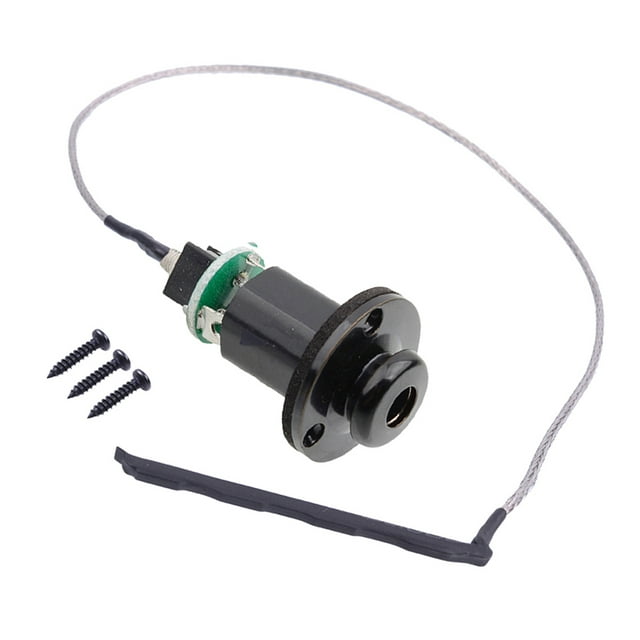 Accesorio de guitarra Duradero Sunnimix para Ukelele Piezoeléctrico Pickup metal plástico