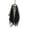 A001- Black, variant on Halloween Outdoor Hanging Decorations, Halloween Hanging Skeleton Ghost Decor, Creepy Hanging Halloween Decor, Glowing White Skull Halloween Decor, 23X9 Inch Gauze Hanging Scary