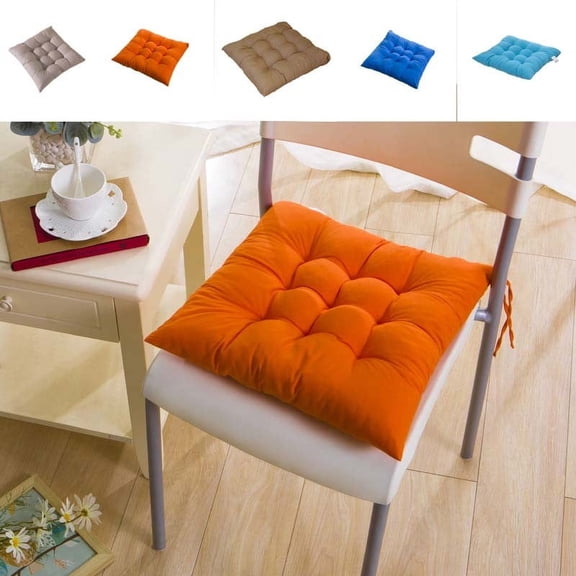 kladzum Square Chair Pads Indoor Seat Cushions Pillows Thick Soft Seat Cushion Factory Wholesale Brushed Student Cushion Comfortable Chair Seat Cushion for Kitchen Dining Office Chair Floor Decor