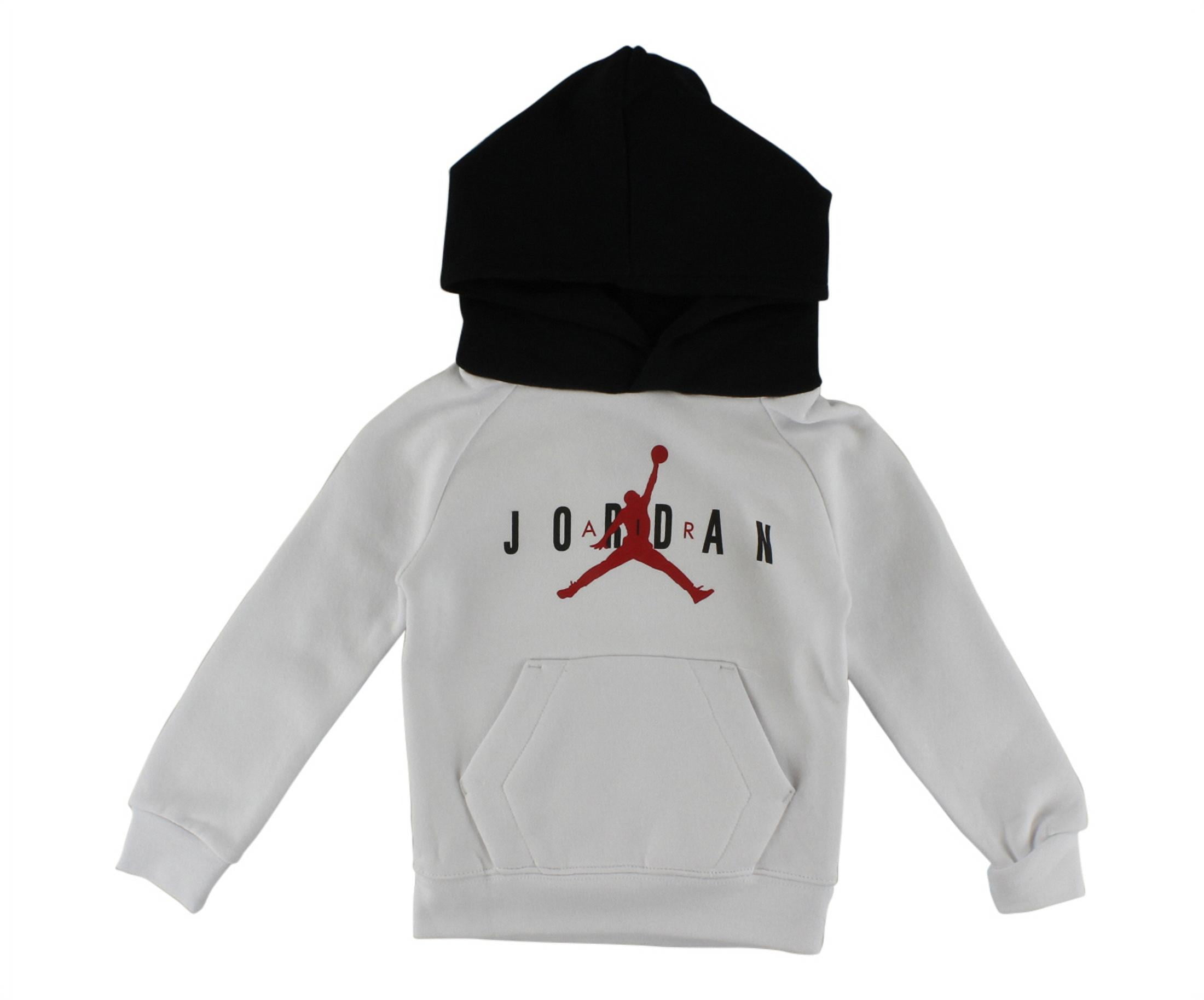 Jordan Air Jumpman Hood Contrast Baby Boys Active Hoodies Size 2T, White - Walmart.com