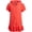 Coral, variant on Girls Swim Cover Up - Hooded Terry Cloth Zip Up Swimsuit Coverup Dress for Girls