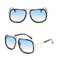 thumbnail image 3 of unbranded Gafas De Sol Cuadradas Con Espejo Protección Uv Para Y Mujer, 3 of 5