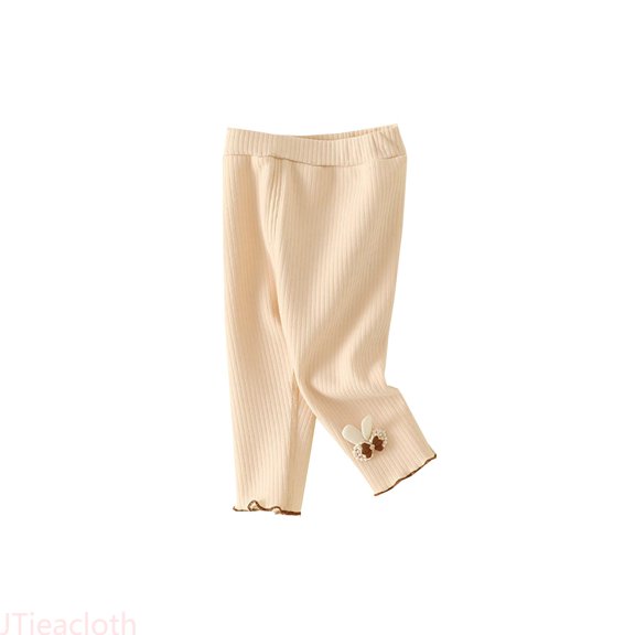 JTieacloth Girls Pants Lightweight Autumn And Winter Girls' Leggings New Baby Pants Plus Fleece Winter Warm Pants Baby Warm Pants,Sizes 18-24 Months