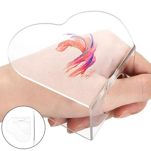 Palette de Maquillage Acrylique à Main con Spatule, Ensemble D'outils Durables con shamjiam Paleta de mezcla de maquillaje
