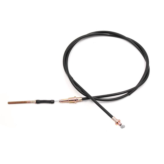 Unique Bargains Black Motorcycle Motorbike Rear Brake Cable Wire Replacement for Yamaha JOG 100