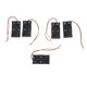 thumbnail image 2 of 5pzs Caja estuche sostenedor de 2 x 1.5V AA bateria negro con plomo alambre, 2 of 8