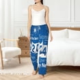 thumbnail image 4 of Salouo Happy New Year 2024 (4) Print Women's Pajama Pants Casual Loose Sweatpants PJs Flowy Pants Drawstring Palazzo for Women Wide Leg Pants Lounge Pajama -X-Large, 4 of 8