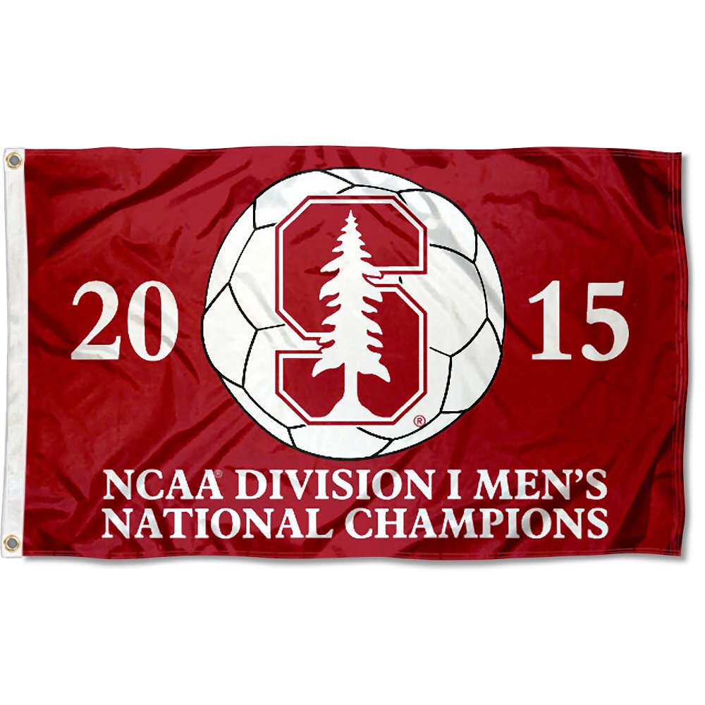 College Flags and Banners Co. Stanford Cardinal 2015 Men's Soccer