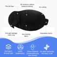 thumbnail image 4 of baomifa-Sleep Mask Pack of 3, 100% Block Out Light, 3D Eye Masks for Sleeping, Night Blindfold for Men Women, Back and Side Sleeper, Ultralight Travel Eye Cover Multi-Colored, 4 of 4