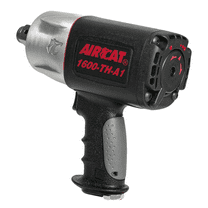 AIRCAT Pneumatic Tools 1600-TH-A1: Composite Impact Wrench 1600 ft-lbs - 1-Inch