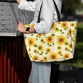 thumbnail image 7 of Balery European-style Pattern Sunflower Beach Travel Bag - Water-Resistant, Large Capacity Lightweight Tote with 7 Pockets for Women and Men - Perfect for Beach, Pool, Gym, and Travel, 7 of 7