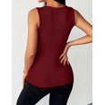 thumbnail image 5 of Zeagoo Womens Tank Tops 2025 Scoop Neck Ribbed Sleeveless Top Casual Basic Slim Fitted Knit Cami Tee Shirts, 5 of 5