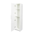 thumbnail image 6 of Storage Cabinet,  Freestanding Closet Organizers and Storage, Stackable Pantry Cabinets, 15.75" D x 15.75" W x 70.87" H, White, 6 of 6