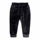 thumbnail image 3 of Ropa Para Niñas Pequeñas, Atuendo Para Niños Pequeños, Suéter Con Capucha De Terciopelo Dorado Para Otoño E Invierno, Top De Manga Larga, Pantalones Informales, Traje Negro Odeerbi LM103-6994, 3 of 8