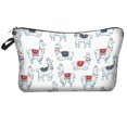 thumbnail image 1 of Makeup Bag Fashion Creative Printed Cosmetic Bag Toiletry Pouch Makeup Pouch, 1 of 1