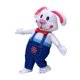 thumbnail image 3 of Disfraz Inflable Conejito de Pascua Ticfox para Personas de 160-190 cm, 3 of 14