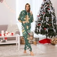thumbnail image 7 of FORMRS Onesies Pajama for Adults Unisex Hoodie Winter Jumpsuit One Piece Sleepwear, Sizes S-2XL, Green Christmas Gingerbread, 7 of 7