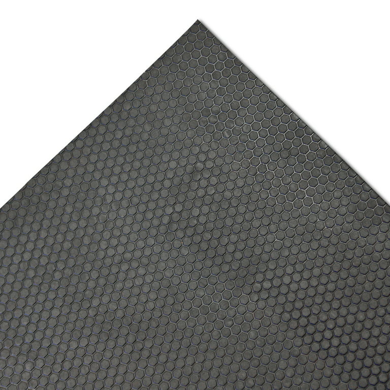 Tuff-Trac Multi-Purpose Rubber Mat - 1/4 x 40 x 96 - Extreme Heavy-Duty  1/4 Thick Recycled Rubber Mat for Indoor or Outdoor, Great for Workshops