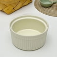thumbnail image 2 of Qeeadeea Ramekins 4 Oz Oven Safe, Creme Brulee Ramekins, Souffle Cups, Souffle Dishes For Oven-White-Set of 4, 2 of 6