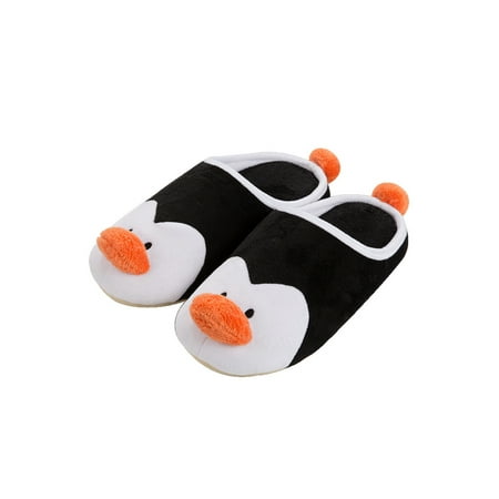 

Avamo Cute Penguin Home Slippers for Women Cozy Non-Slip Sole House Indoor Outdoor Slip on House Shoes Gifts for Kid Ladies Men