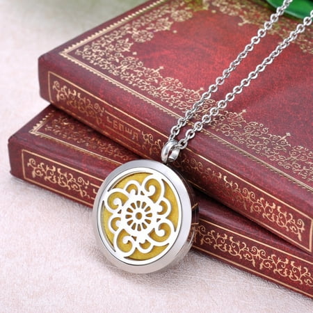 Chinese Knot Essential Oil Diffuser Aromatherapy Perfume Jewelry Necklace Locket