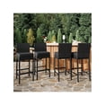 thumbnail image 2 of Ourlova Patio Wicker Barstools With Cushions Outdoor Wicker Bar Stools Set Of 4 Outdoor Rattan Bar Height Stool Set Armless For Backyard Poolside, 2 of 7