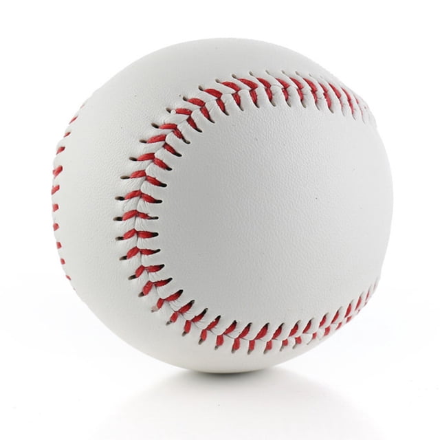 LEFU pour Balles d'Entraînement de Baseball de 9 Pouces, Couverture en PVC Non Marquée, Noyau en Caoutchouc et Liège, Lancer, Lancer, Lancer, Taille Standard 5 oz 108 Points (Rigide 1 Pce)