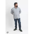 thumbnail image 3 of Camisa Caballero Ele Lisa Gris Tallas Extras Xl A 6xl E.281, 3 of 8