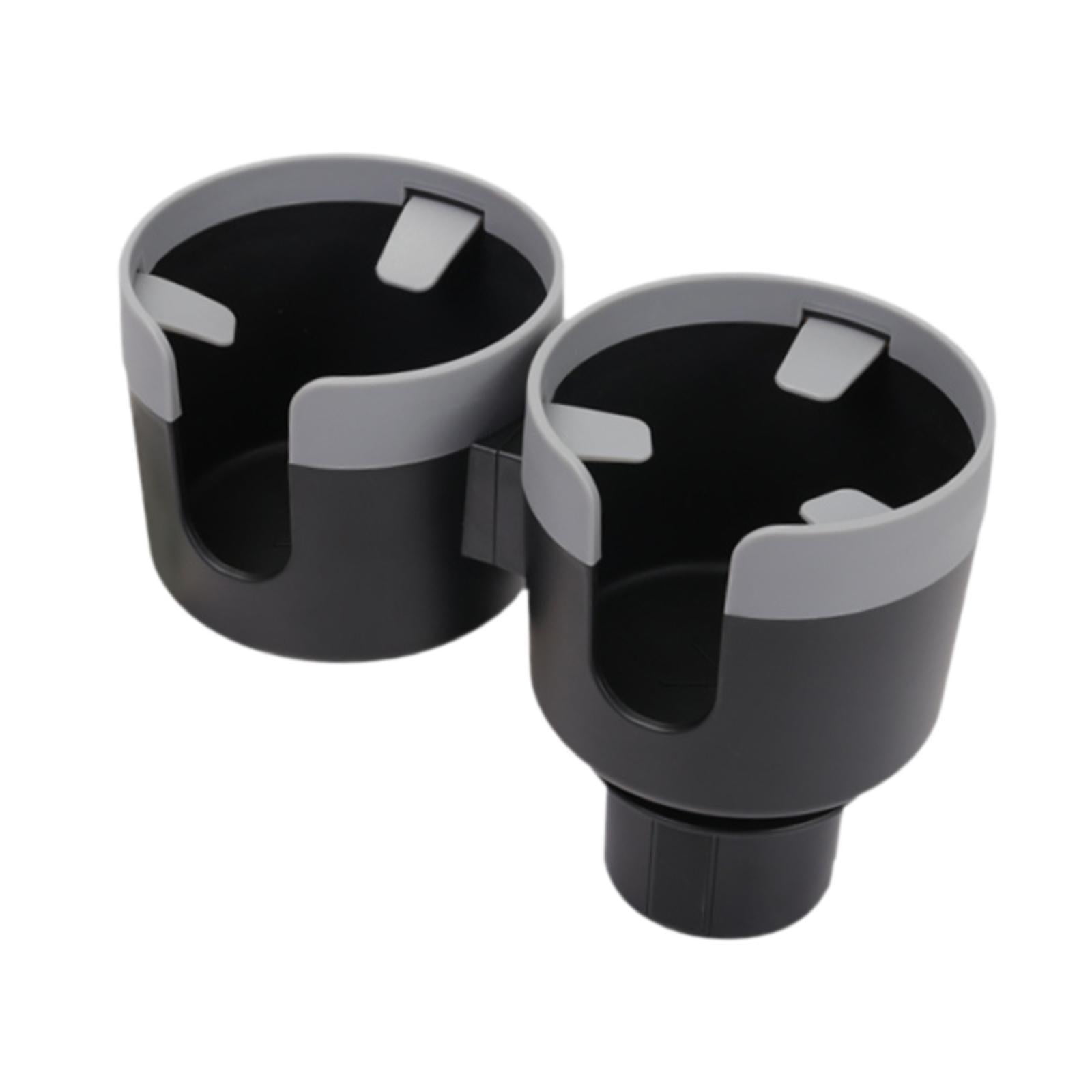 Nishiyuenyi Automotive Cup Holder Extender Car Interior Organizer Removable Car Drink Holder Grey