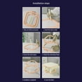 thumbnail image 3 of Double Layer Embroidery Hoop Tabletop Needlework Frame Holder, Secure Connection, Multi Purpose for Cross Stitch and Sewing, Compact and Portable with Most Scenarios Applicable, 3 of 7