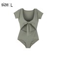 thumbnail image 2 of Traje de baño sexy de una pieza de cintura alta para mujer con control de barriga, 2 of 7